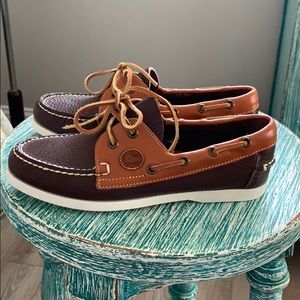 Dooney & Bourke Regatta Pebbled Leather Boat Shoe